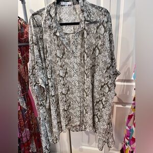 Snake Print Shirt